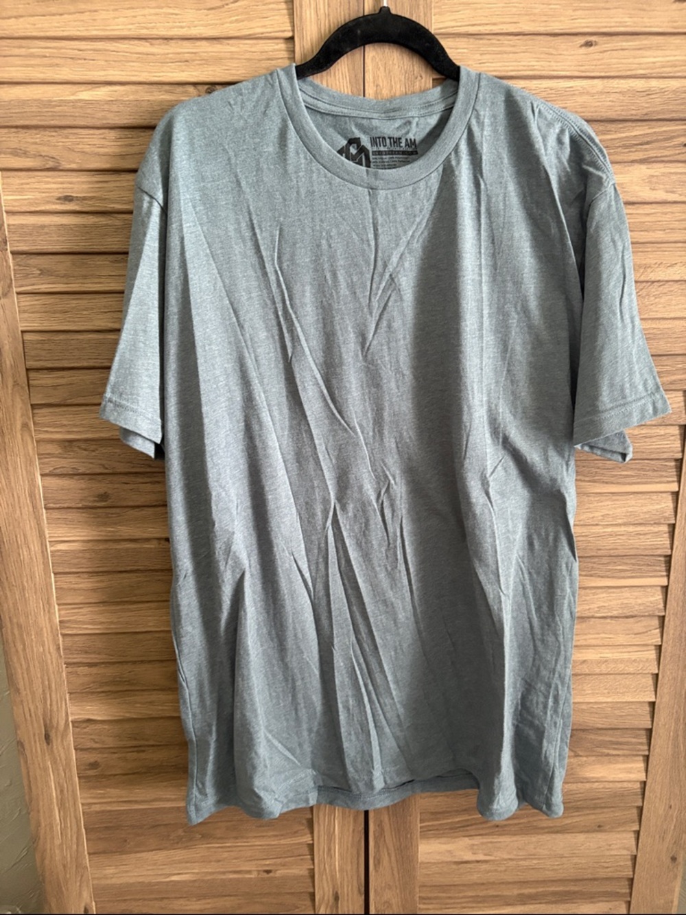 Men's Short Sleeve Crewneck T-Shirt - Heather Blue